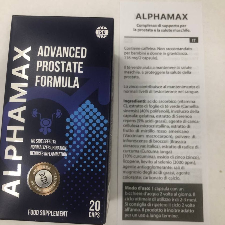 Alphamax 1 barattolo — per una prima prova
