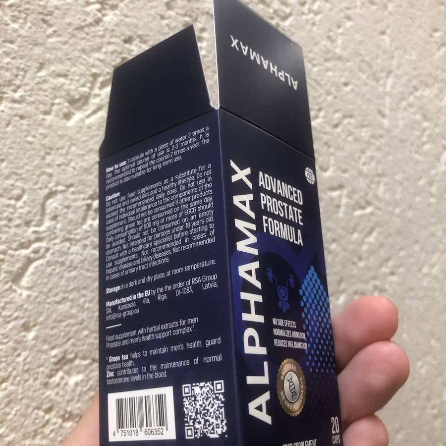 Alphamax 3 barattoli — per non restare a metà