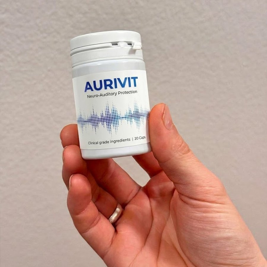 Aurivit — barattolo di capsule