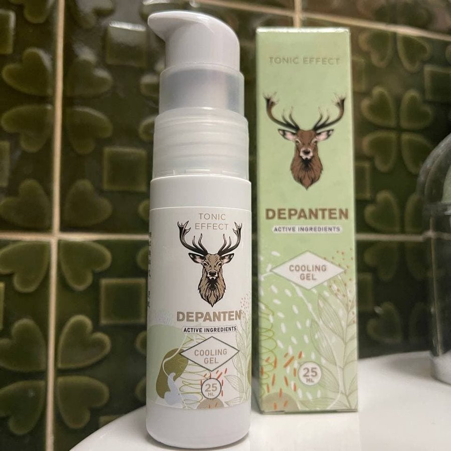 Depanten — flacone con dosatore a pompa