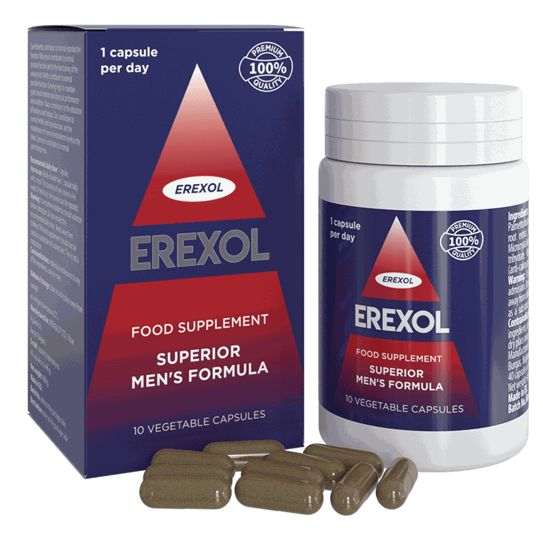 Erexol — barattolo e astuccio