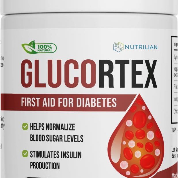 Glucortex — barattolo da 20 capsule