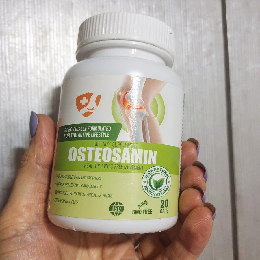 Osteosamin — barattolo bianco da 20 capsule