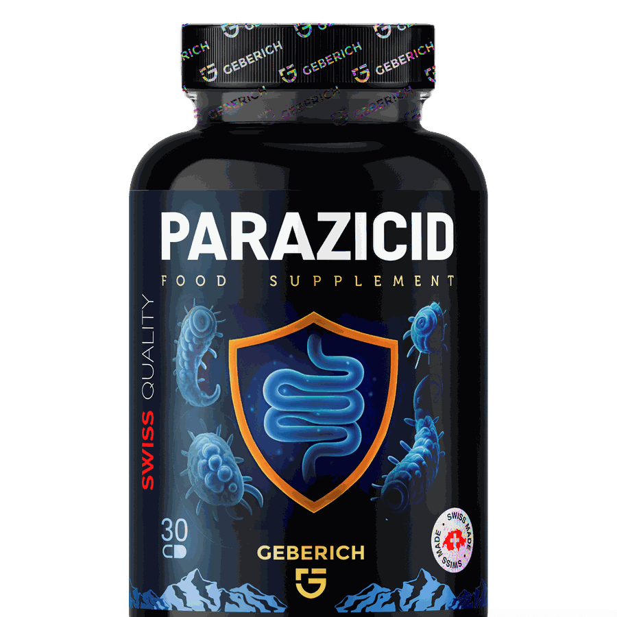 Parazicid — barattolo nero da 30 capsule
