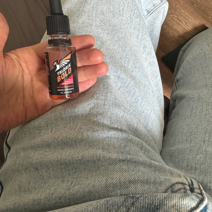 Talorix Bold — flacone ambrato con contagocce